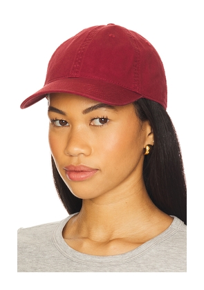 GRLFRND Baseball Cap in Red.