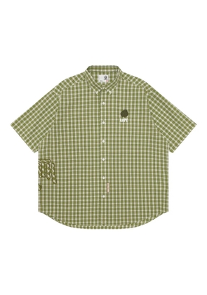 AAPE BY *A BATHING APE® plaid shirt - Green