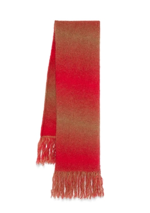 Sunflower ombré scarf - Red