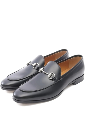 Gucci Pre-Owned Horsebit leather loafers - Black
