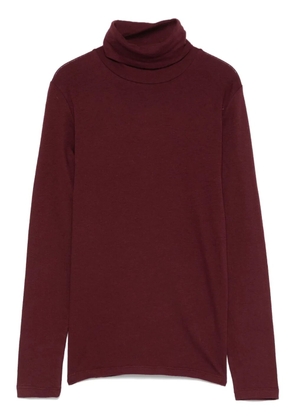 Majestic Filatures Col Roulé T-shirt - Purple