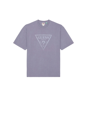 Guess Originals Vintage Triangle Tee in Purple. Size L. Also in M, S, XL/1X.
