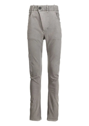 Boris Bidjan Saberi mid-rise skinny trousers - Grey