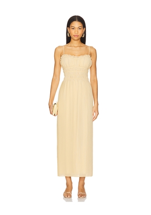 Favorite Daughter The Dress in Yellow. Size L. Also in M, S, XS.