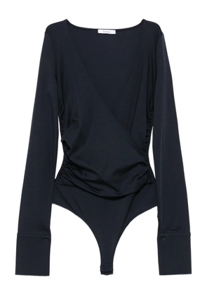Max Mara Nigella long-sleeve bodysuit - Blue