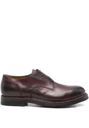 Silvano Sassetti leather derby shoes - Brown