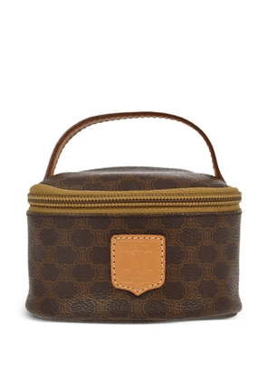 Celine Pre-Owned 1990-2000s Macadam vanity handbag - Brown
