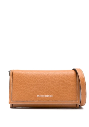 Ermanno Scervino logo-stamp wallet - Brown
