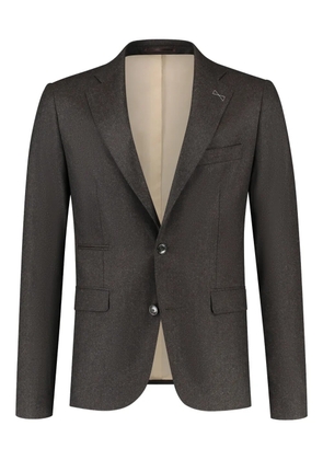 PAUL ZEIST single-breasted suit - Brown