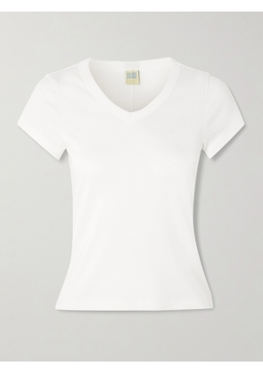 FLORE FLORE - Jill Baby Organic Cotton-jersey T-shirt - White - x small,small,medium,large,x large