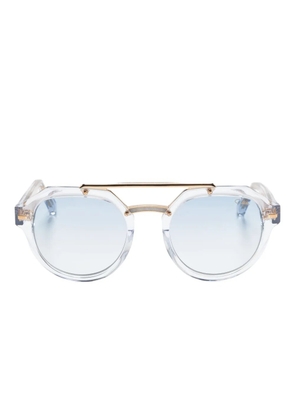 Cazal MOD 8047 pilot-frame sunglasses - Gold
