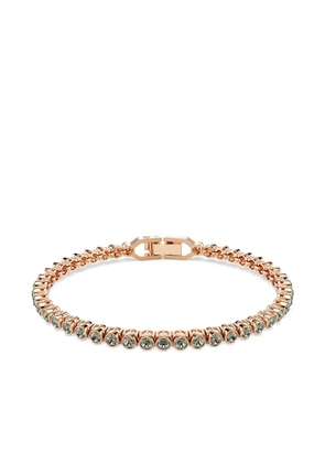 Swarovski Imber Emily Tennis rose-gold crystal bracelet - Grey