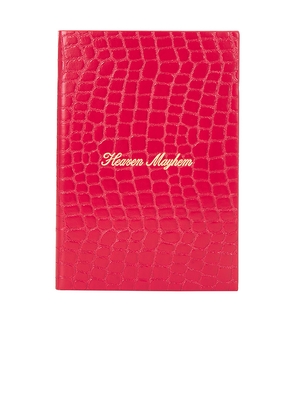 Heaven Mayhem Journal in Red.