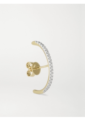 STONE AND STRAND - Suspender 10-karat Gold Diamond Earring - One size