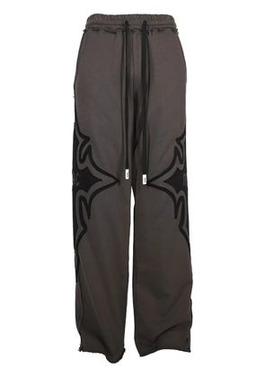 Haculla Praising drawstring cotton track pants - Grey