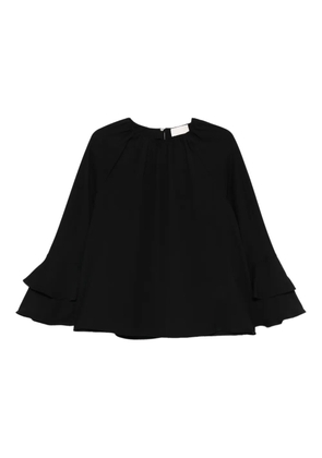 I BLUES Marin ruffled blouse - Black