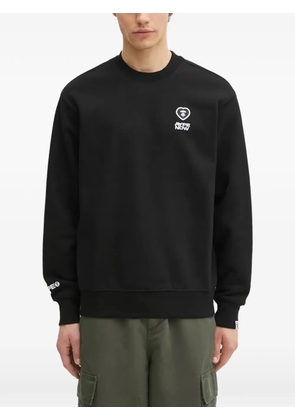 AAPE BY *A BATHING APE® logo-deatil sweatshirt - Black