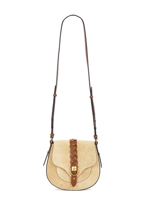 Isabel Marant Altay Small Shoulder Bag in Beige.