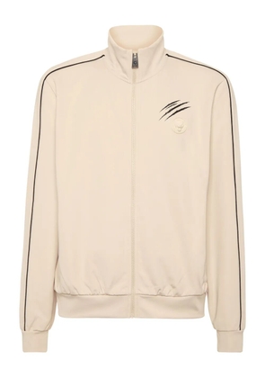 Plein Sport zip-up track jacket - Neutrals