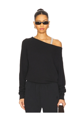 Free People x We The Free Jess Long Sleeve In Black in Black. Size L. Also in XL.