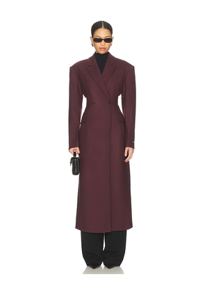 HERSKIND Ultra De Lux Coat in Brown. Size 34. Also in 36, 38, 40.