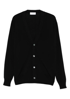 Lardini V-neck cardigan - Black
