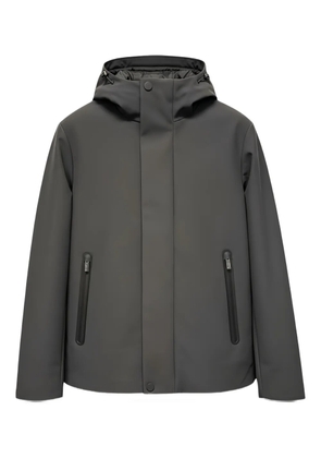 AERON zipped-pockets hooded jacket - Grey