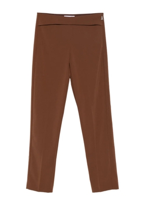 Patrizia Pepe cropped trousers - Brown