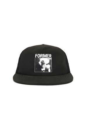 FORMER War Poodle Trucker Cap in Black.