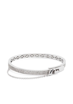 Eddie Borgo Pavé Thin Safety Chain bracelet - Silver