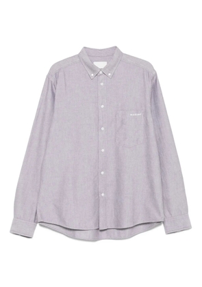 MARANT Jasolo embroidered-logo shirt - Grey