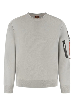 Parajumpers pocket-detail crew-neck sweater - Grey