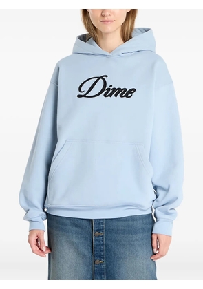 dime cursive-logo hoodie - Blue