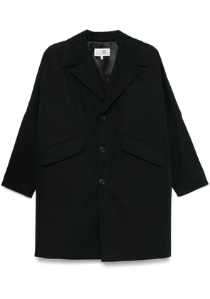 MM6 Maison Margiela cotton coat - Black