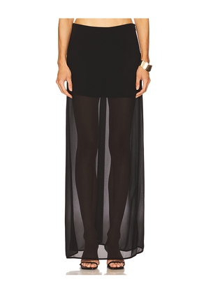 House of Harlow 1960 x REVOLVE Cameron Maxi Skirt in Black. Size L. Also in M, S, XS.