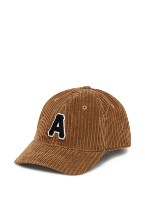 A BATHING APE® corduroy A-logo cap - Brown