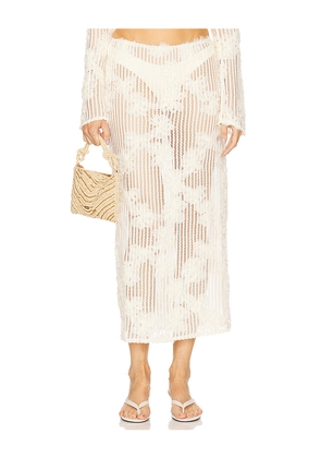 JBQ Irina Skirt in Ivory. Size M. Also in S.