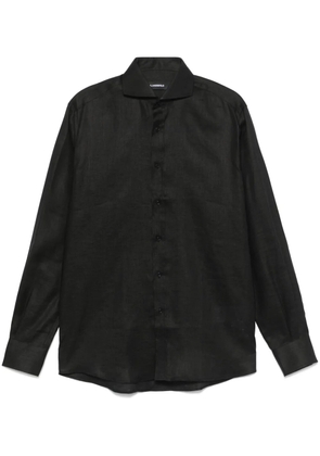 Karl Lagerfeld linen shirt - Black