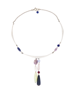 Isabel Marant Mahi Necklace in Blue.
