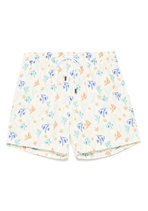 Barba printed swim shorts - Neutrals