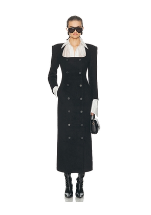 Helsa The Hourglass Coat in Black. Size L. Also in S, XS.