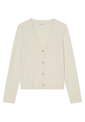 Marc O'Polo button-front V-neck cardigan - Neutrals