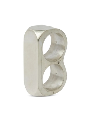 Parts of Four Sistema Double ring - Silver