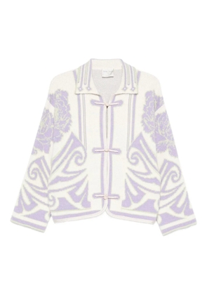 Forte Forte floral pattern jacket - Neutrals