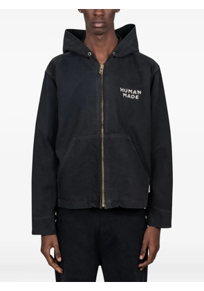 Human Made hooded zip-up jacket - Black