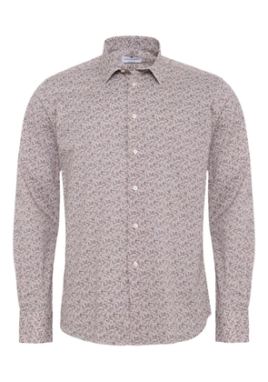 LOJA DAS MEIAS floral-pattern shirt - Neutrals