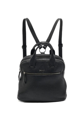 DKNY Vintage leather backpack - Black
