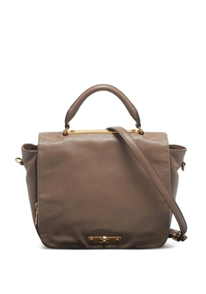 Marc Jacobs Goodbye Columbus leather tote bag - Brown