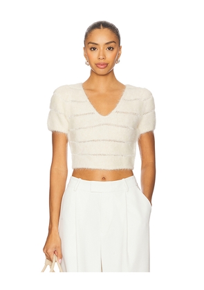 FRAME The Cloud Sweater in Cream. Size L. Also in S.