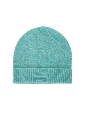 Guest In Residence Rib Cuff Beanie in Blue.